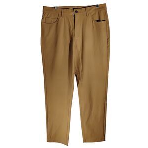 Men's Slim Chino Pants in Tan